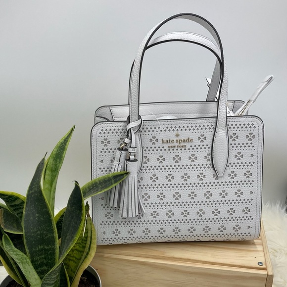 kate spade Handbags - NWT Kate Spade Rowe Perf Small Top Zip Satchel